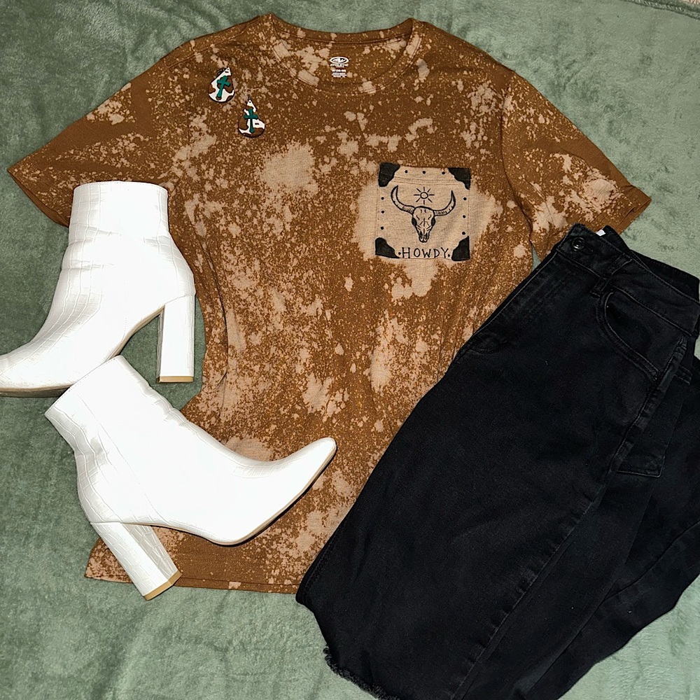 Custom western Tee